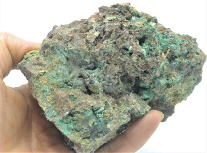 Malachite, Azurite et Tétraédrite, Sidi Ghiles (Novi), Algérie.