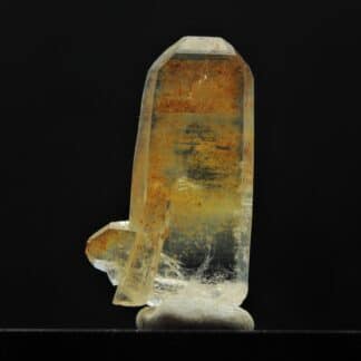 Quartz en macle du Japon (ou de la Gardette), Les Halles, Vaulnaveys, Isère.