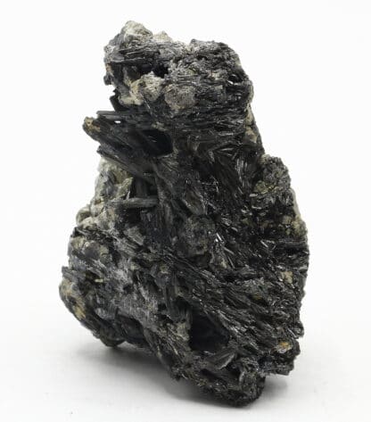 Jamesonite et pyrite, Municipalité de Melchor Ocampo, Zacatecas, Mexique.