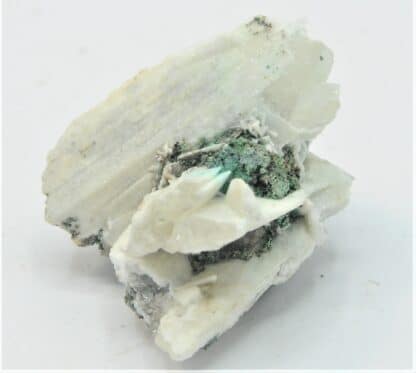 Anglésite et Malachite, Gisement de M’Fouati, Congo, Afrique.