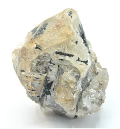 Mottramite sur Cérusite, M’Fouati, Congo, Afrique.