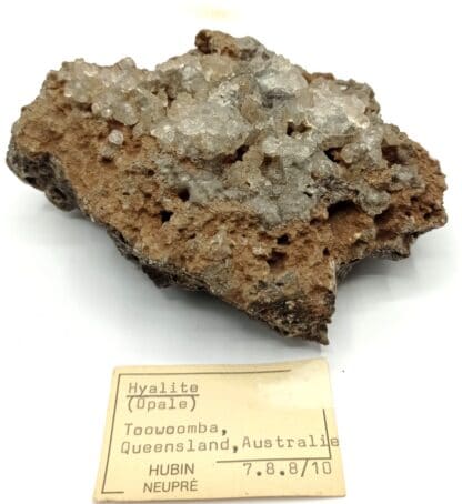 Opale Hyalite, Toowoomba, Queensland, Australie.