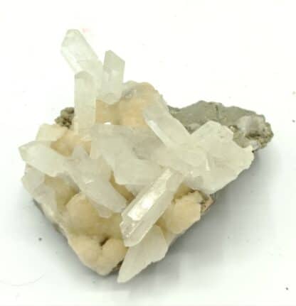 Célestine, Aragonite et Soufre, Caltanissetta, Sicile, Italie.