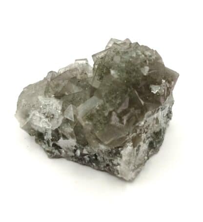 Fluorite (Fluorine) inclusions de Pyrite, Angleterre, Royaume-Uni.