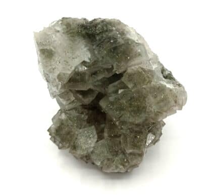 Fluorite (Fluorine) inclusions de Pyrite, Angleterre, Royaume-Uni.