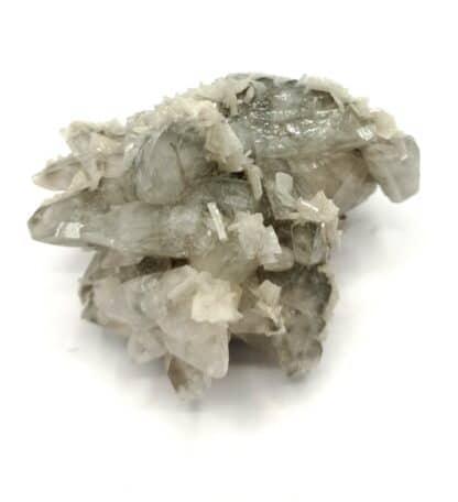 Barytine (Baryte) sur Calcite, Catalogne, Espagne.