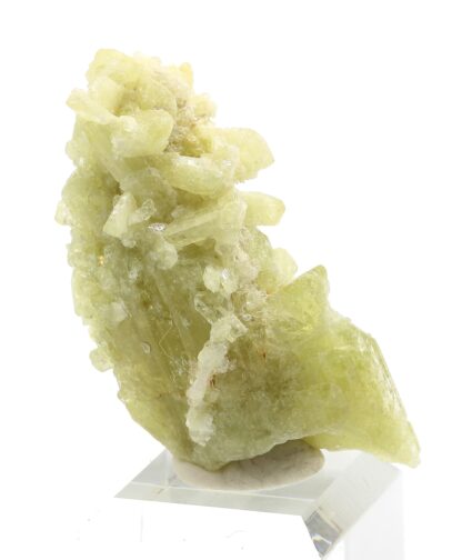 Brazilianite (Brésilite), Mendes Pimentel, Minas Gerais, Brésil.