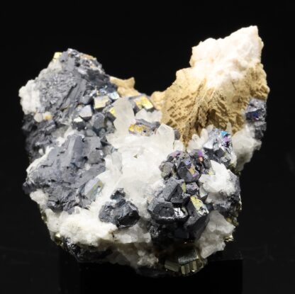 Galène, Quartz et Pyrite, origine Pérou.