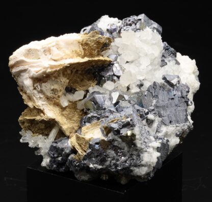 Galène, Quartz et Pyrite, origine Pérou.