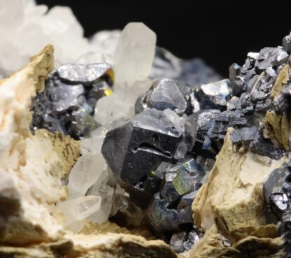 Galène, Quartz et Pyrite, origine Pérou.