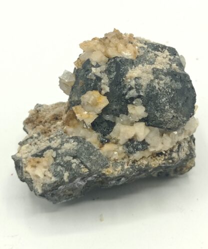 Galène, Dolomite et Cérusite, Mibladen, Maroc.