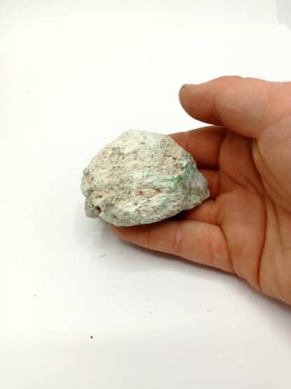 Amblygonite et Turquoise, Montebras, Creuse, Limousin.