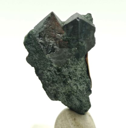 Magnetit (Magnétite), Pfitsch, Tirol, Italie.