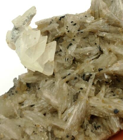 Baryte et Pyromorphite, Le Rossignol, Chaillac, Indre.