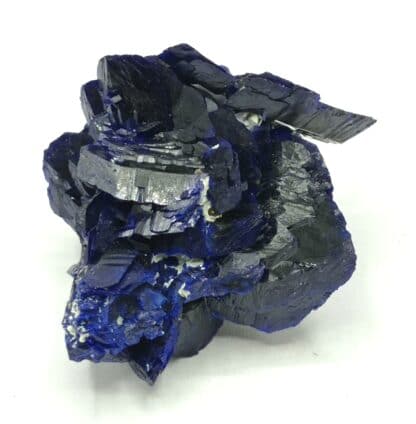 Fleur d’Azurite, Chessy-les-Mines, Rhône, Ex. Coll. Doumet.