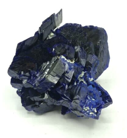 Fleur d’Azurite, Chessy-les-Mines, Rhône, Ex. Coll. Doumet.