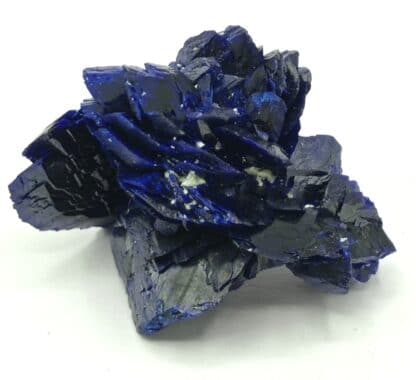 Fleur d’Azurite, Chessy-les-Mines, Rhône, Ex. Coll. Doumet.