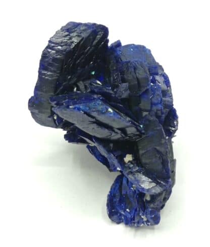 Fleur d’Azurite, Chessy-les-Mines, Rhône, Ex. Coll. Doumet.