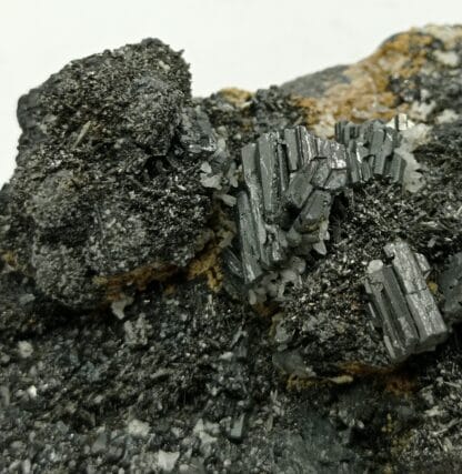 Bournonite, Blende (Sphalérite) et Stibine, Baia Sprie, Roumanie.