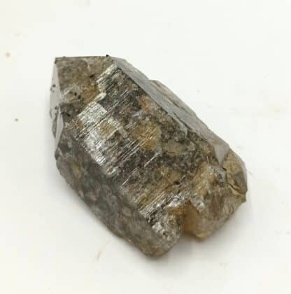 Anatase sur Quartz, Val Cavradi, Grisons, Suisse.