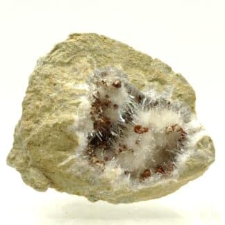 Kutnahorite et Aragonite, Valdarno, Toscane, Italie.