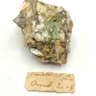 Tourmaline verte et Mica, Orvault, Loire-Atlantique.