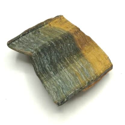 Tigeraude Crokydolith (Œil de Tigre, Quartz), Zululand, Afrique du Sud.