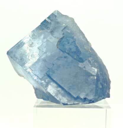 Fluorite (Fluorine) bleue, Mine de La Barre, Puy-de-Dôme, Auvergne.