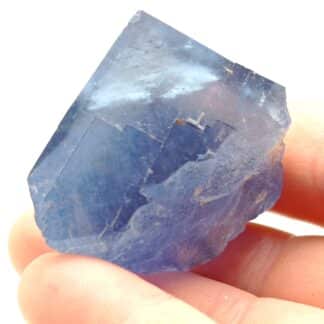 Fluorite (Fluorine) bleue, Mine de La Barre, Puy-de-Dôme, Auvergne.