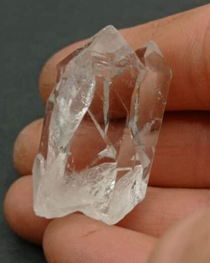 Quartz à âme, Les Grands-Montets, Argentière, Haute-Savoie.