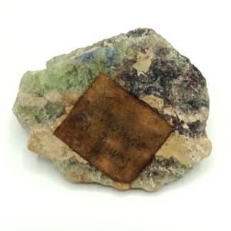 Fluorite (Fluorine), Grury, Saône-et-Loire, Morvan.