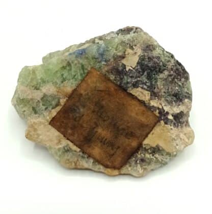 Fluorite (Fluorine), Grury, Saône-et-Loire, Morvan.