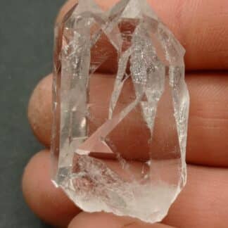 Quartz à âme, Les Grands-Montets, Argentière, Haute-Savoie.