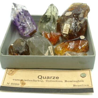 Quarze (Quartz), Collection Remington & Bally, Brésil.