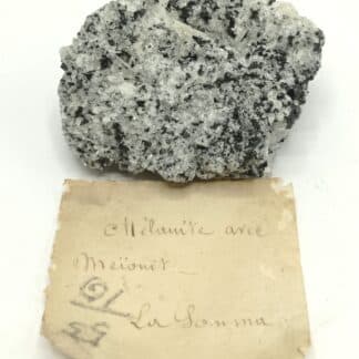 Mélanite et Méionite, Mont Somma, Vésuve, Naples, Italie.