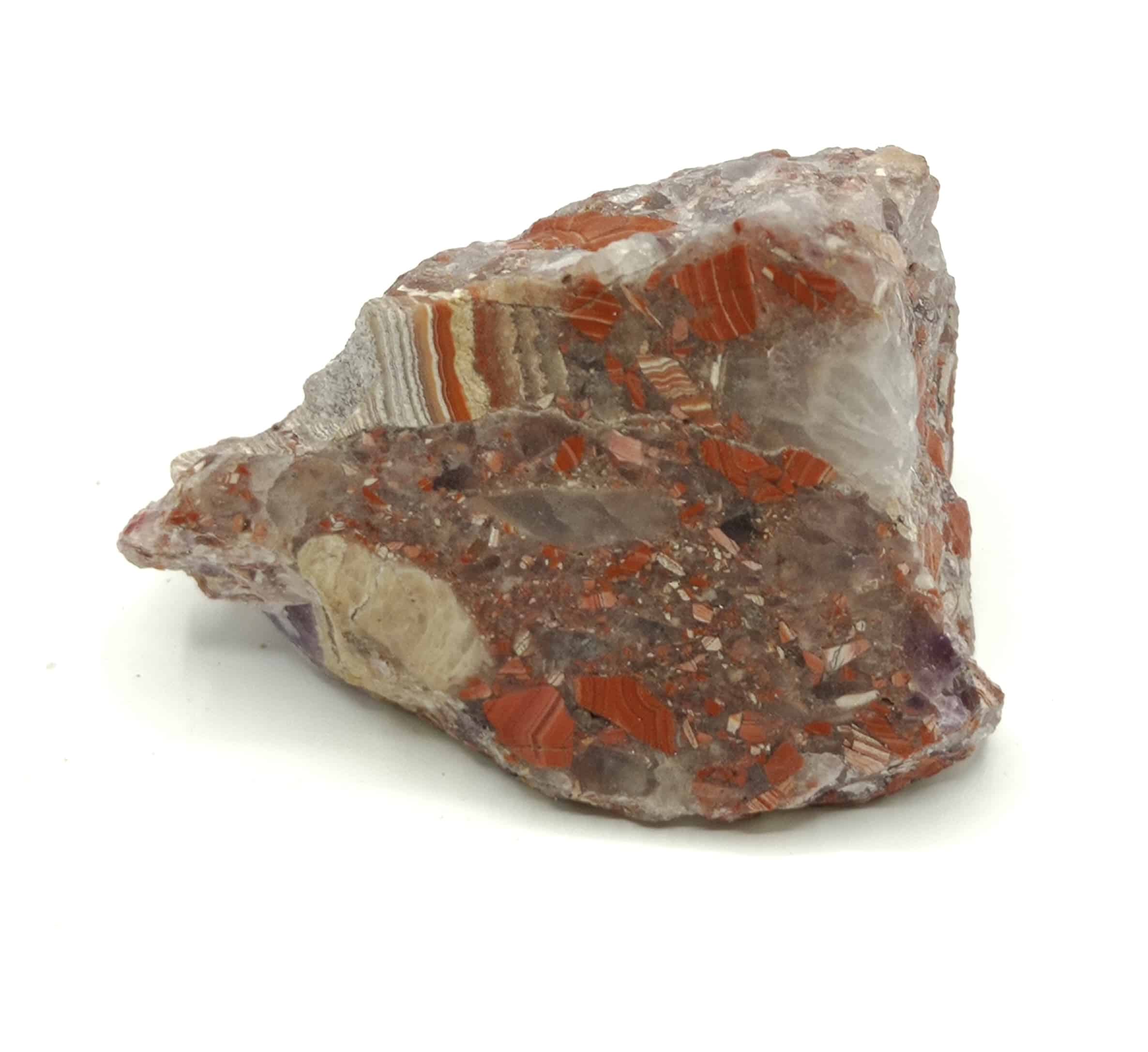 Scherbenachat (Agate), Brasilien (Brésil).