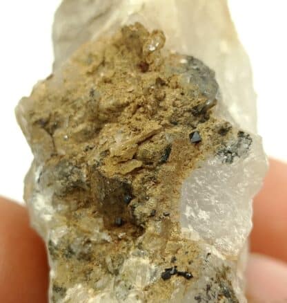 Anatase, Au bord du Rhin, Grisons, Suisse.