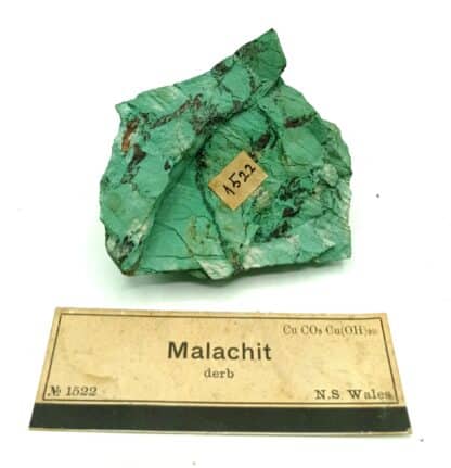 Malachite, N. S. Wales, Australie.