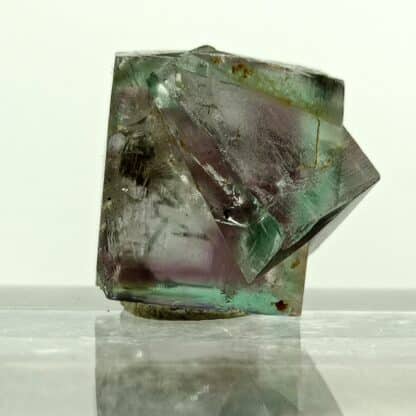 Fluorine (Fluorite) maclée, Mine Heights, Cumberland, Royaume-Uni.