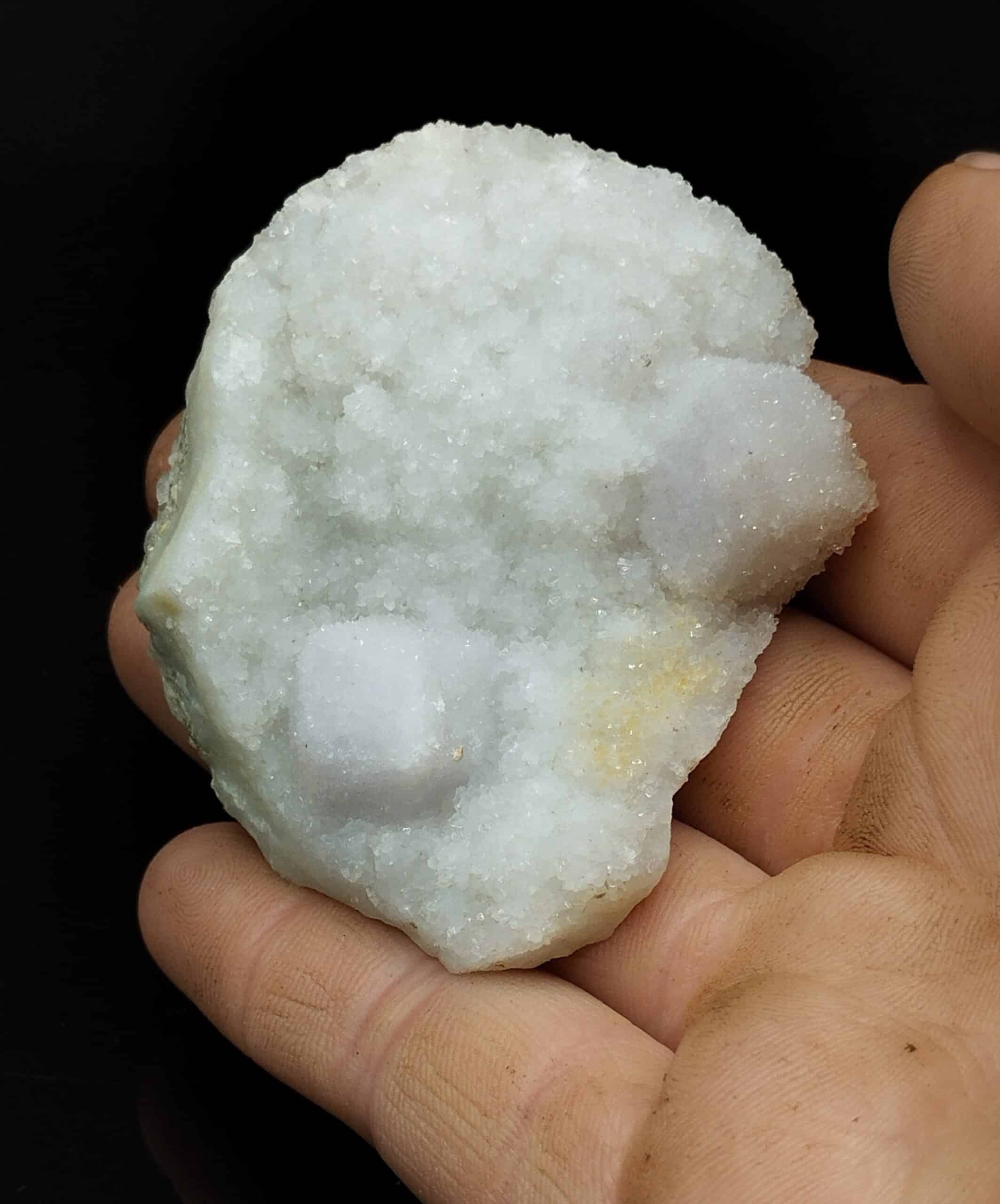 Quartz sur Fluorine, Pont des Bouyges, Moustier-Ventadour, Corrèze.