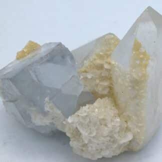 Fluorite, quartz, Yaogangxian, Chine.