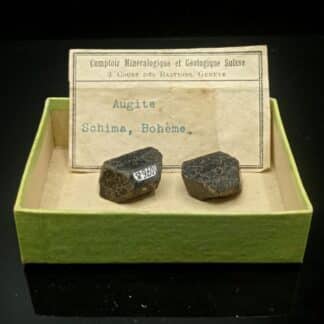 Augite, Schima, Bohême, République Tchèque.