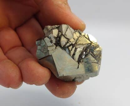 Pyrite et Hématite, Île d’Elbe, Italie.