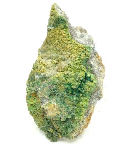 Cuproadamine, Adamite et Malachite, Cap Garonne, Var.