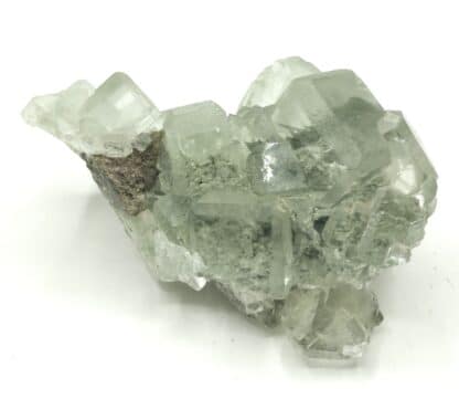 Fluorite aux arêtes tronquées, Xianghuapu, Hunan, Chine.