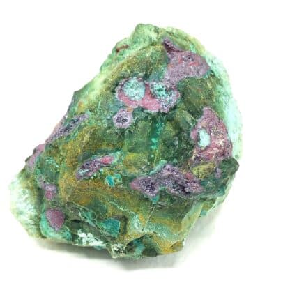 Cuprite et Chrysocolle, Île d’Elbe, Italie.