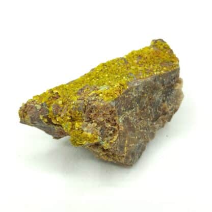 Autunite et Uranocircite, Les Oudots, Saône-et-Loire, Morvan.