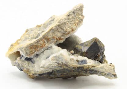 Galène, pyrite, blende, Steinbach, Haut-Rhin.