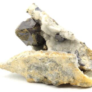 Galène, pyrite, blende, Steinbach, Haut-Rhin.