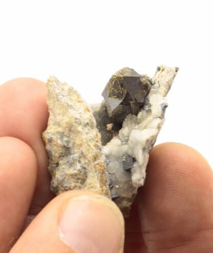 Galène, pyrite, blende, Steinbach, Haut-Rhin.